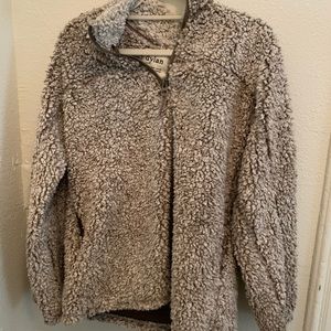 dylan Fuzzy Quarter Zip